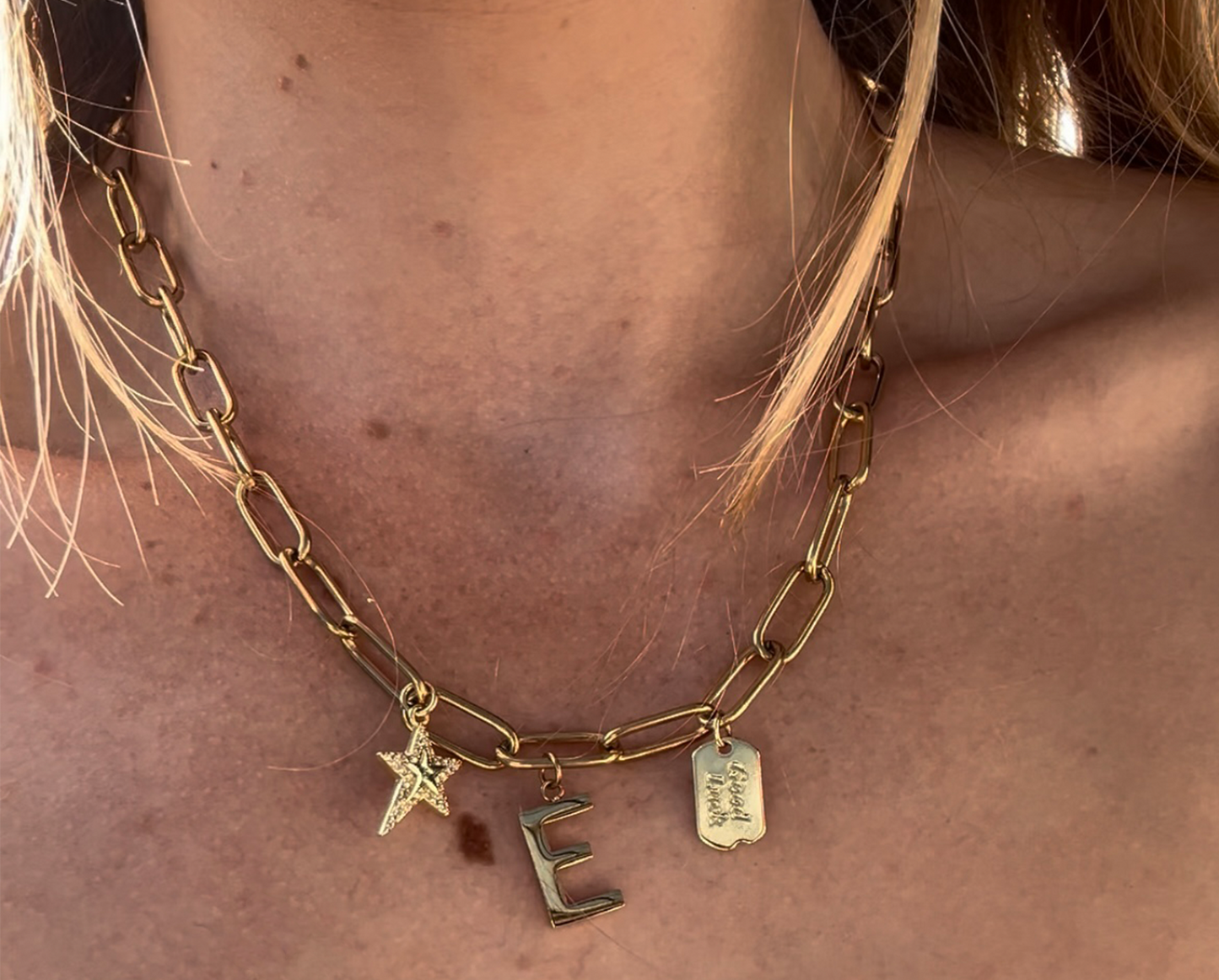 Custom charm necklace